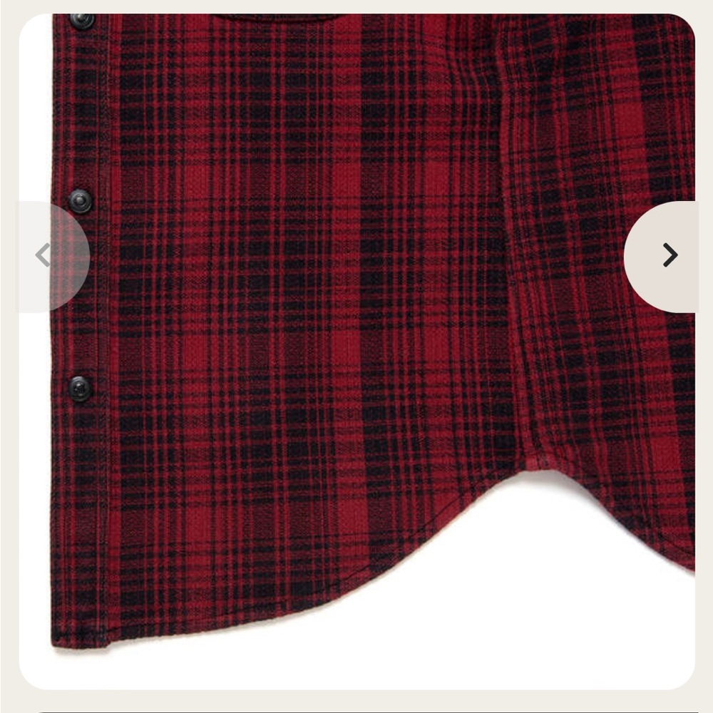STUDIO D'ARTISAN INTERNATIONAL "HINODE" HEAVYWEIGHT FLANNEL CRUISER SHIR… - Picture 13 of 16